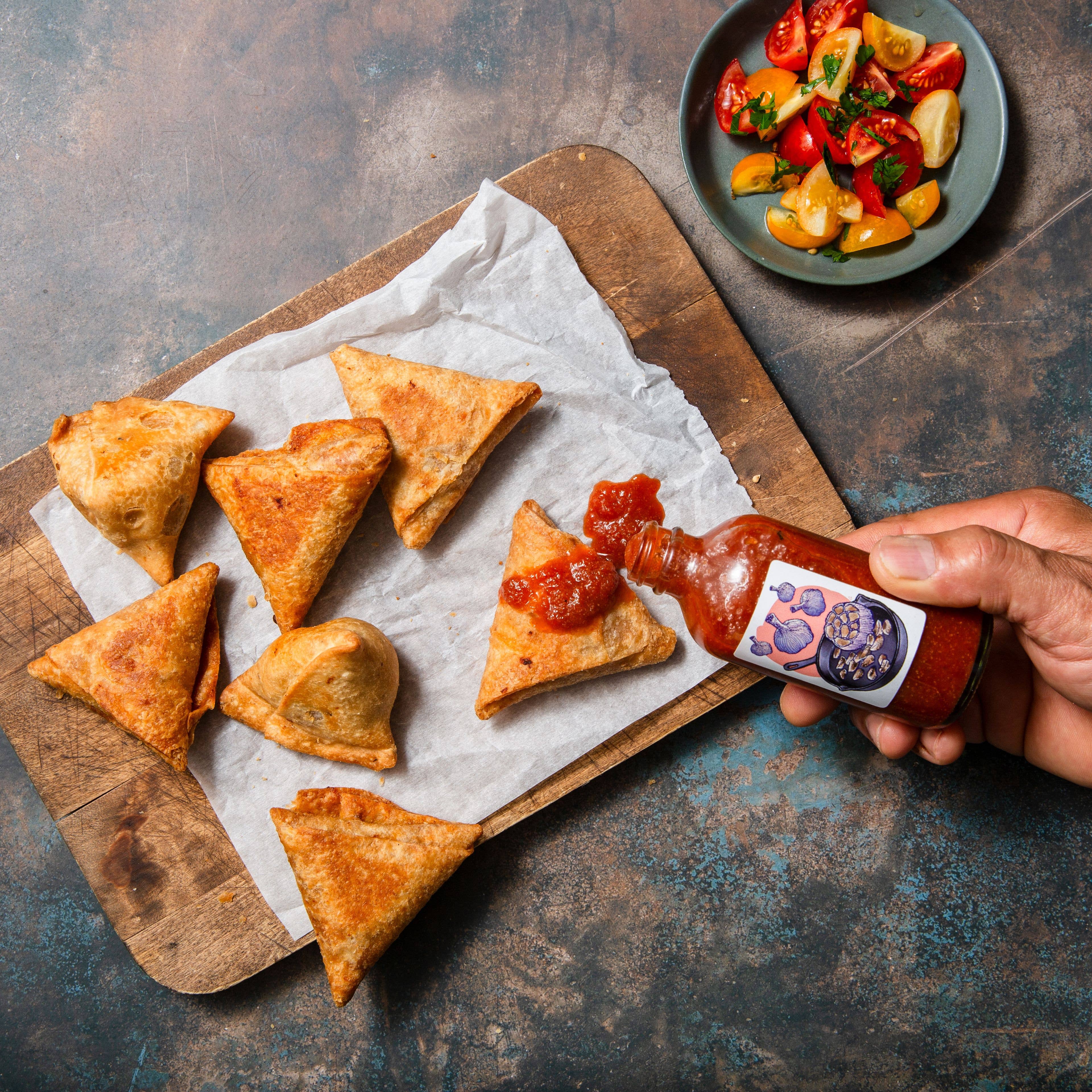 Roasted Garlic Hot Sauce (4 oz.)