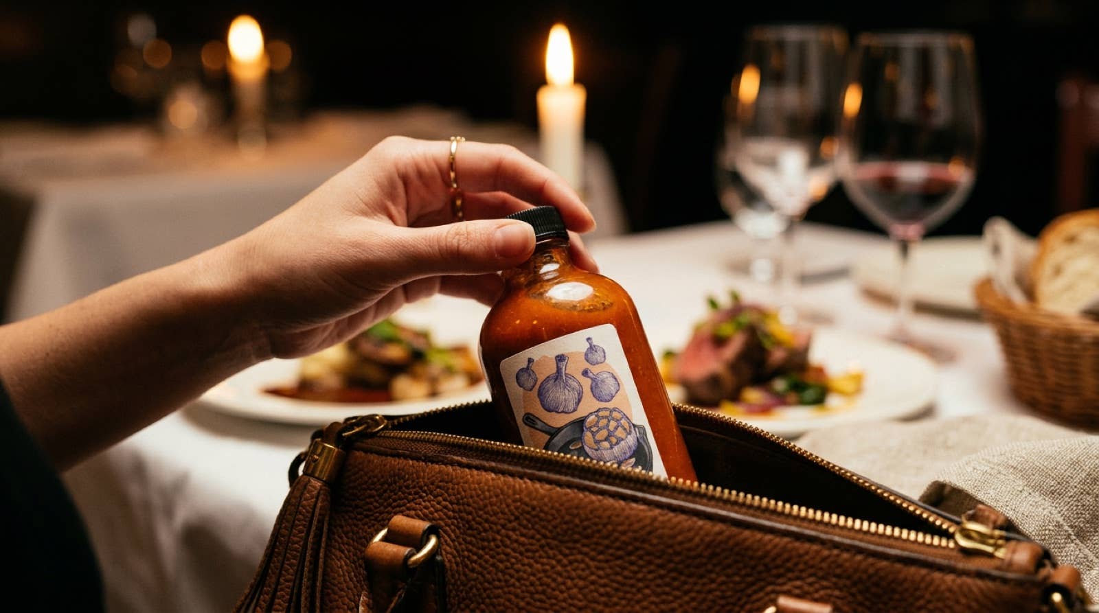 Roasted Garlic Hot Sauce (4 oz.)