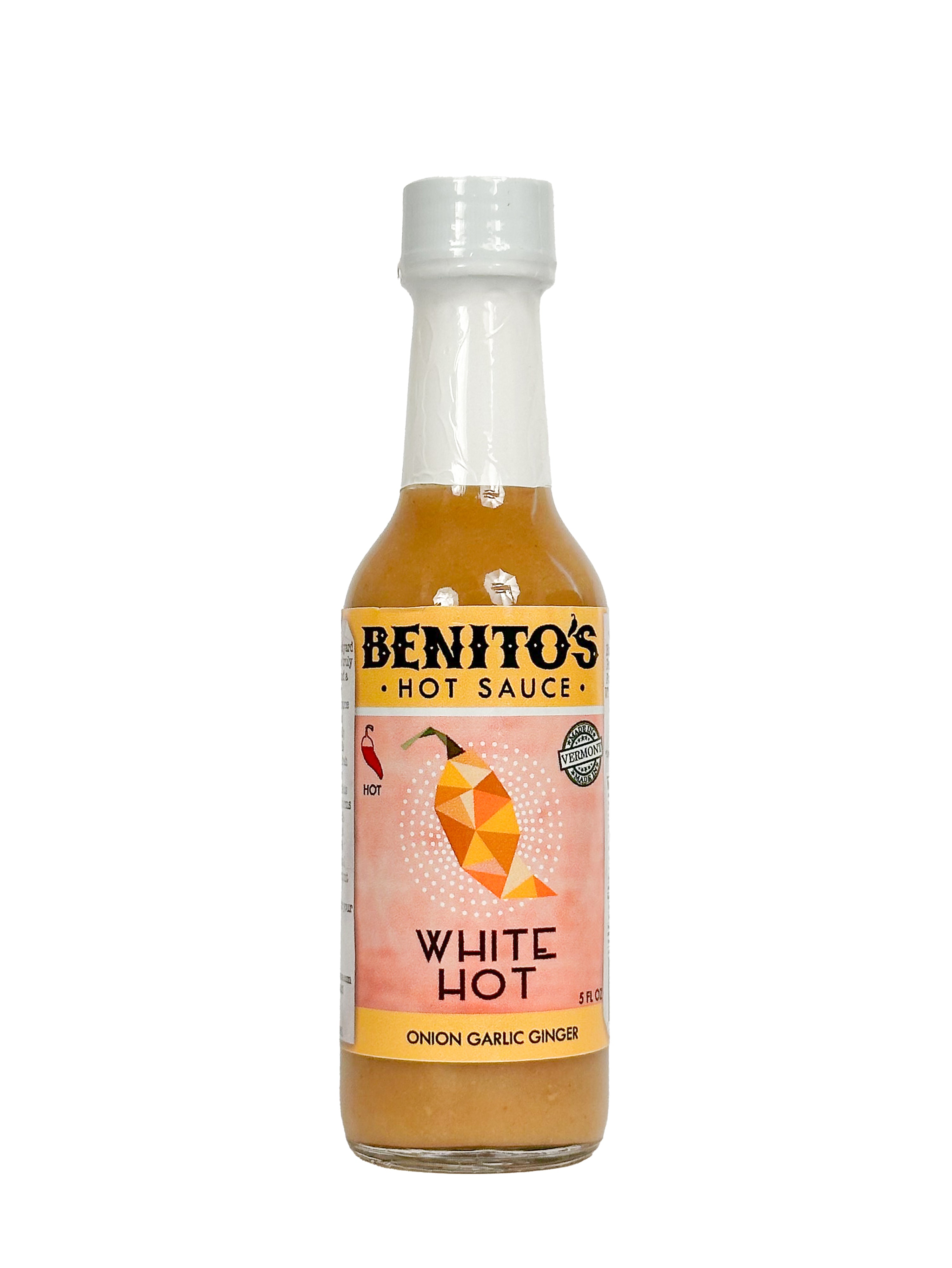 Pepper Pyros - Benito's  Hot Sauce White Hot Hot Sauce