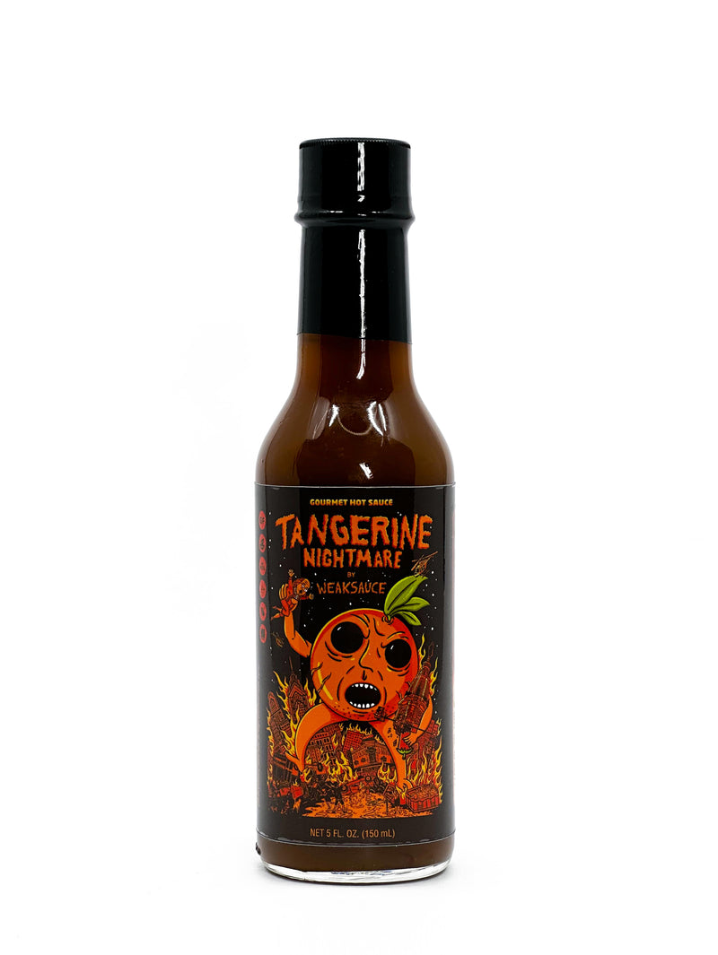 Tangerine Nightmare Hot Sauce bottle