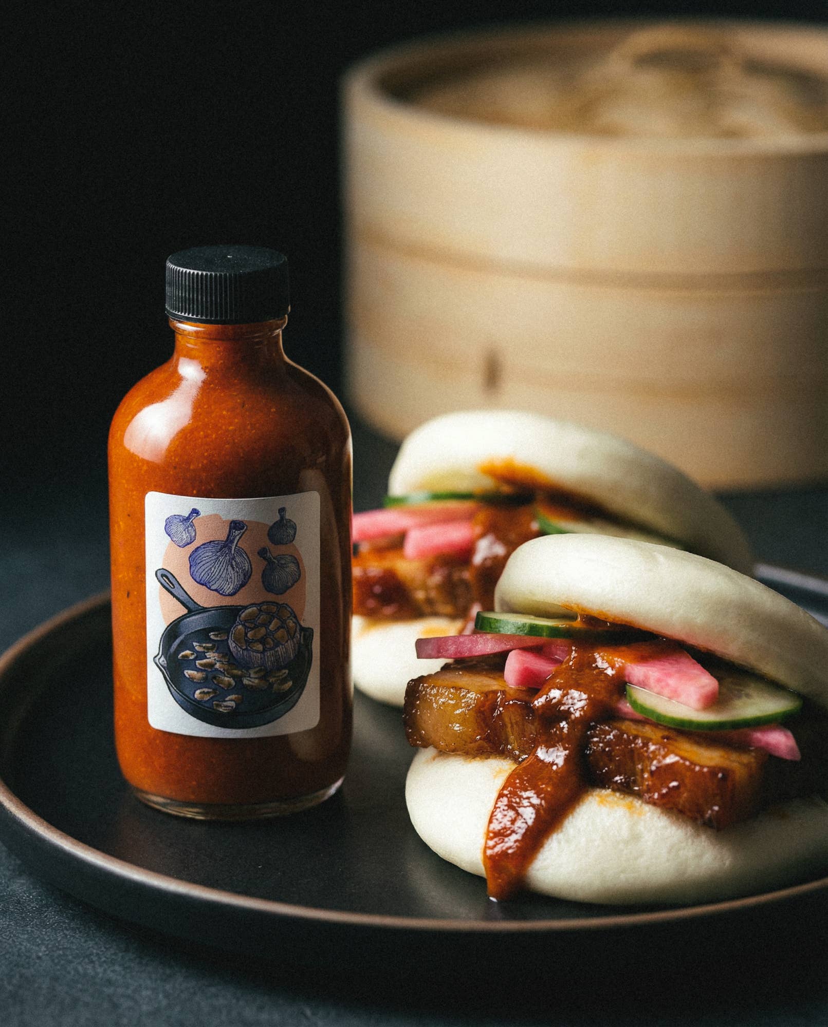 Roasted Garlic Hot Sauce (4 oz.)